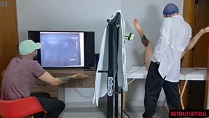 Corno Leva Esposa No Ginecologista Clandestino Fazer Ultrassom!