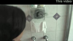 stepmom showers with stepson