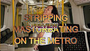 preview of stripping and masturbating on metro with agarabas and olpr