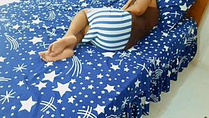 i fucked my wife's sleeping indian bhabhi sister, filling her tight pussy with cum on our shared bed