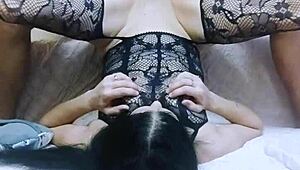 two young 18+ boys fuck a mature milf hard at casting while husband watches