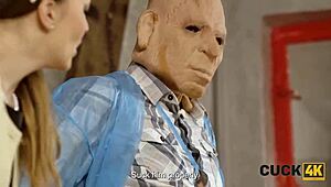 leather face cuckold action for you dawg