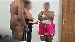 convincing stranger girls for threesome