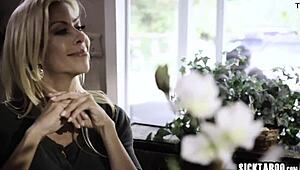 Perverted Stepmom Seduced Stepson and Girlfriend in Threesome!