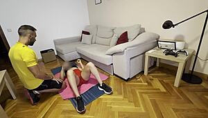 Attractive Latina Fucks Her Personal Trainer With Intense Emotions