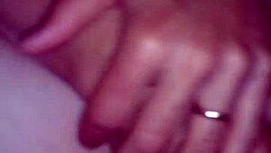 she gives a handjob, then gets fucked and filled with cum inside