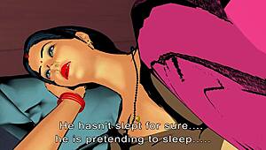 quenching her pussy thirst with nephew sex