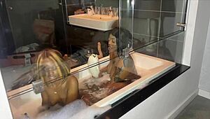 two girls explore alternative connections casually