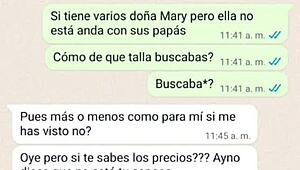 Intriguing online chat with a mature latina amateur in mexican web session