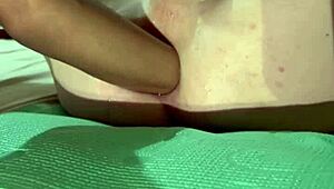 he's getting his ass fisted for the fourth time today in homemade orgasm session