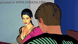 quenching her pussy thirst with nephew sex