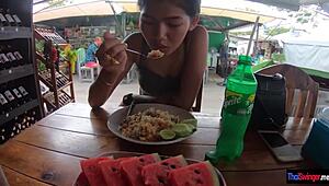 Market stroll, breakfast, then quickie