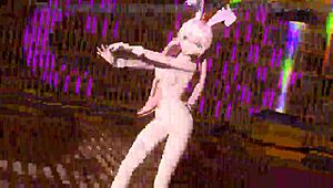 Full Nude Megurine Luka Bunny Costume