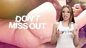 British babe on vacation explores American flavors - dogfart