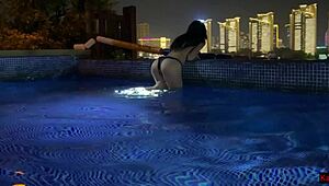 pool girl makes stranger cum in 3 minutes in hotel room