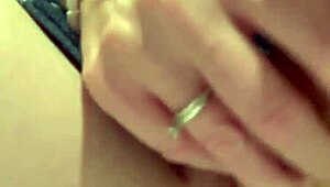 Scarlet makes the bathroom sink all sticky