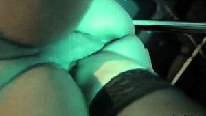 Stylish strip club performance with dancing, teasing, and baseball bat by Nacho Vidal