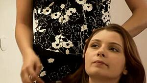 Why do angels widen legs and rub their clitorises?