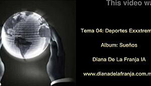 Diana De La Franja Stars In Deportes Extremos Swingers Group. At Night Club With Desk, Dancing, Emo Music