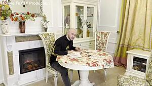 3 friends gangbang russian bitch monika fox during lotto break