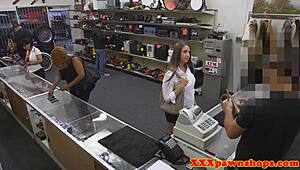 Bigbooty Pawnee Gets Doggystyled by Pawnbroker