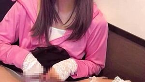 【個撮】crossdressing ladyboy masturbates while streaming with drain net on crotch