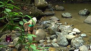 i was fucking a stranger in the waterfall and all these people caught us in the act