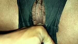 i try fucking my ass with a giant dildo