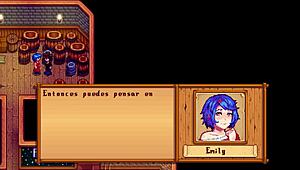 Exploring emotions in Stardew Valley with Emily part 1 in Spanish