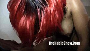 thick red phat booty carmel cakes gets fucked by 56 yr old man p2