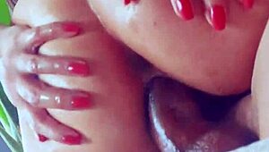 brazilian big ass woman jerks and rides a bbc