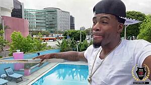 Rome Major shoves his massive cock into horny Kaden Kole's wet pussy.