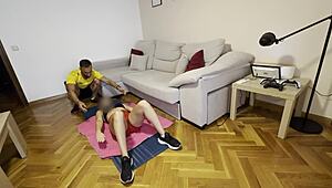 Attractive Latina Fucks Her Personal Trainer With Intense Emotions