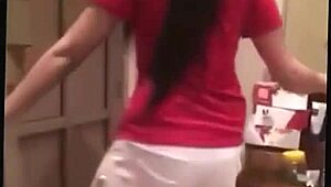 Hot Indian Girl Dances With Friends