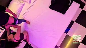 mexicana casada liberal follando frente a su marido y cumpliendole su fantasia de ser actriz porno pov techo 1