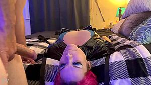 Hellish Princess Deepthroats to Puke