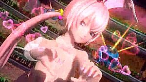 Full Nude Megurine Luka Bunny Costume