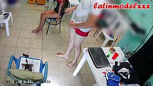 Backstage Cam Fucking Stepdaughter In HD.