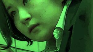 Japanese teen 18+ masturbates