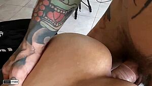 Hot Brunette Pounds Pussy Hard