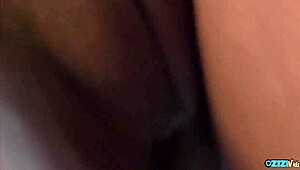 in threesomes with this kinky blonde asian, they always do deep anal creampies and intense double penetration