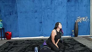 Michelles first sybian ride