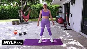 i took a big hard fat cock in my tight pussy as a yoga instructor sandy love