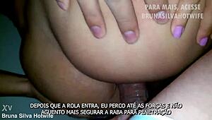 young brazilian wife tries swing house for the first time