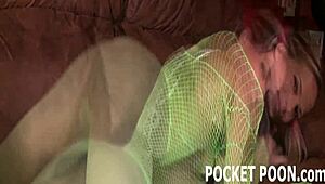 I show off my lil 18+ pigtails n pantyhose