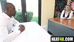 Intensely Fucking My Stepson's Petite Teacher Cory Chase with Big Black Cock Don Sudan in Hardcore POV Reality Taboo