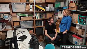 Hot officer krissy lynn seducing y thief to fucks him - teen 18+robbers com