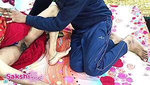 Tight Pussy Stepmom Fucked by Stepson in Saree Desi Sex Video MMS