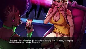 I had rough sex with futanari in the pub, it was so intense and I creampied her ass.