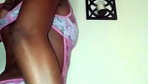 Lola performs a seductive dance, ripping her clothes and stripping down.